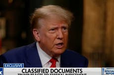 Trump denies ever having secret document about attacking Iran despite ‘unclassified’ tape recording