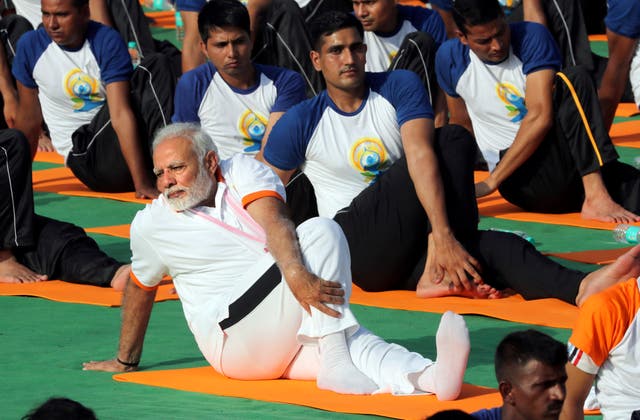 India Modi Yoga Diplomacy