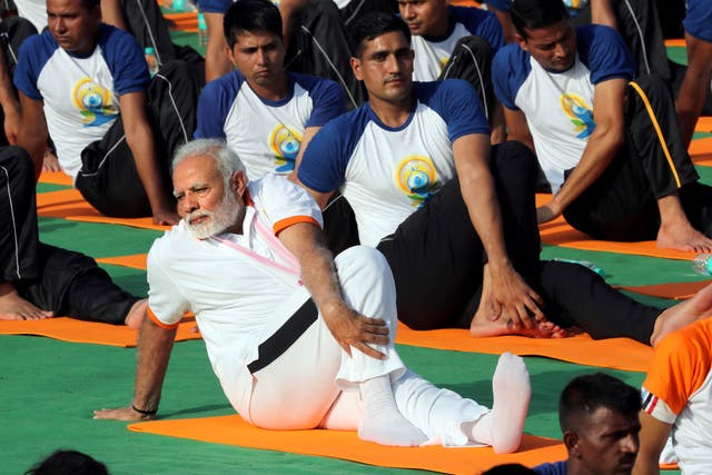 India Modi Yoga Diplomacy
