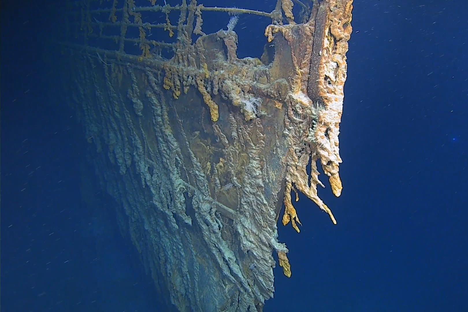 The divers failed to return from a 4,000m deep dive to the Titanic wreckage (Atlantic Productions, PA)