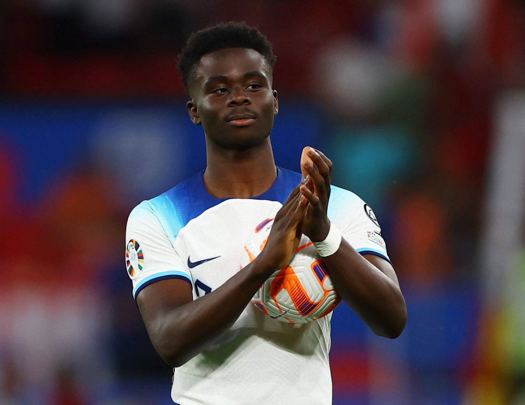 Exceptional' Bukayo Saka lauded by Gareth Southgate after England hat-trick  | The Independent