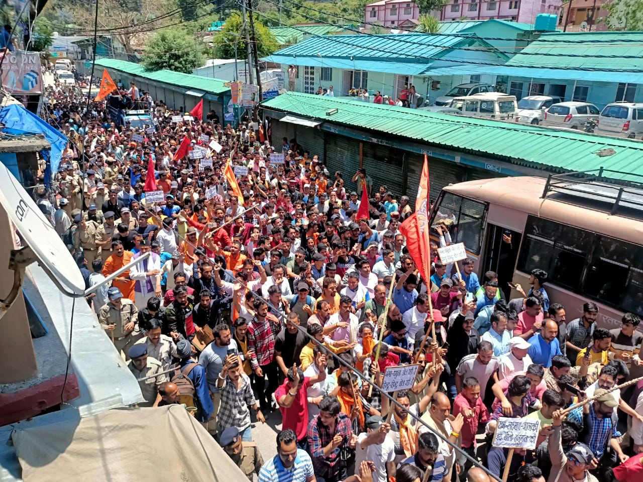 March against Muslims in Barkot, Uttarakhand on 3 June 2023