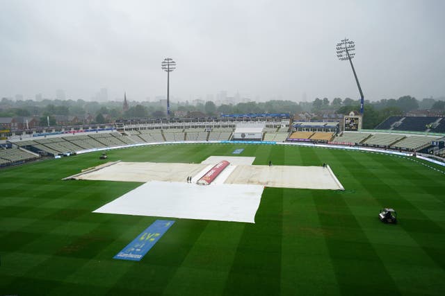 Morning rain is set to frustrate England and Australia (Mike Egerton/PA)