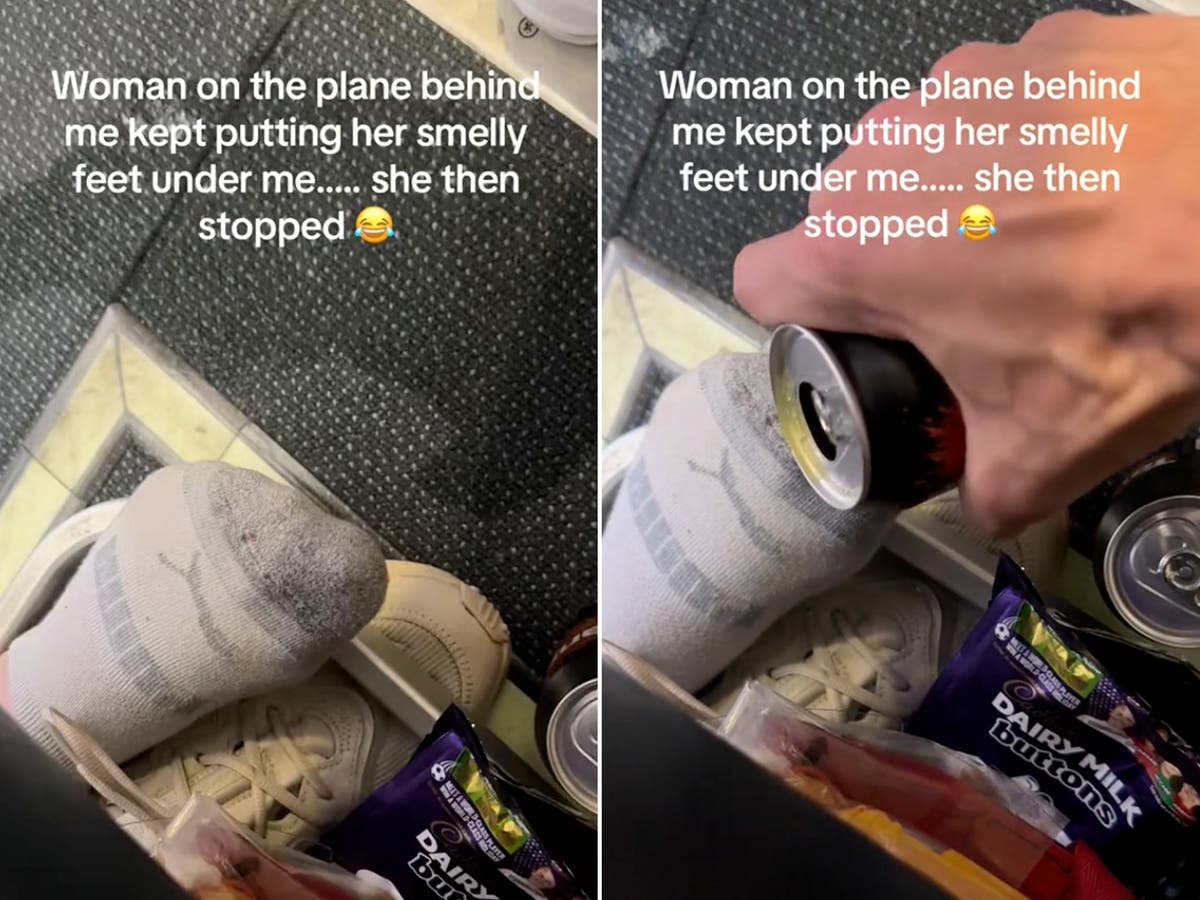 Man shares revenge tactic for passenger who pushed her ‘smelly feet’ under his seat