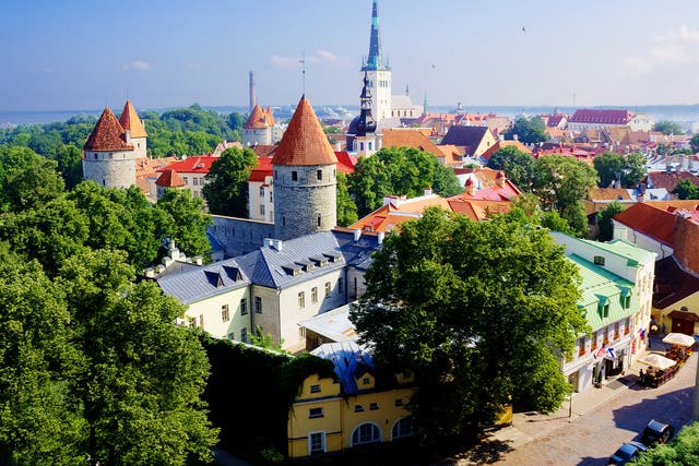 <p>Tallinn whisks you away with its fairytale charm and medieval history </p>
