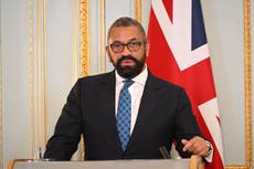 James Cleverly denies ‘nonsense’ claims he might stand down at next election