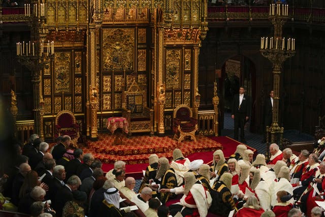 The House of Lords, London (PA)