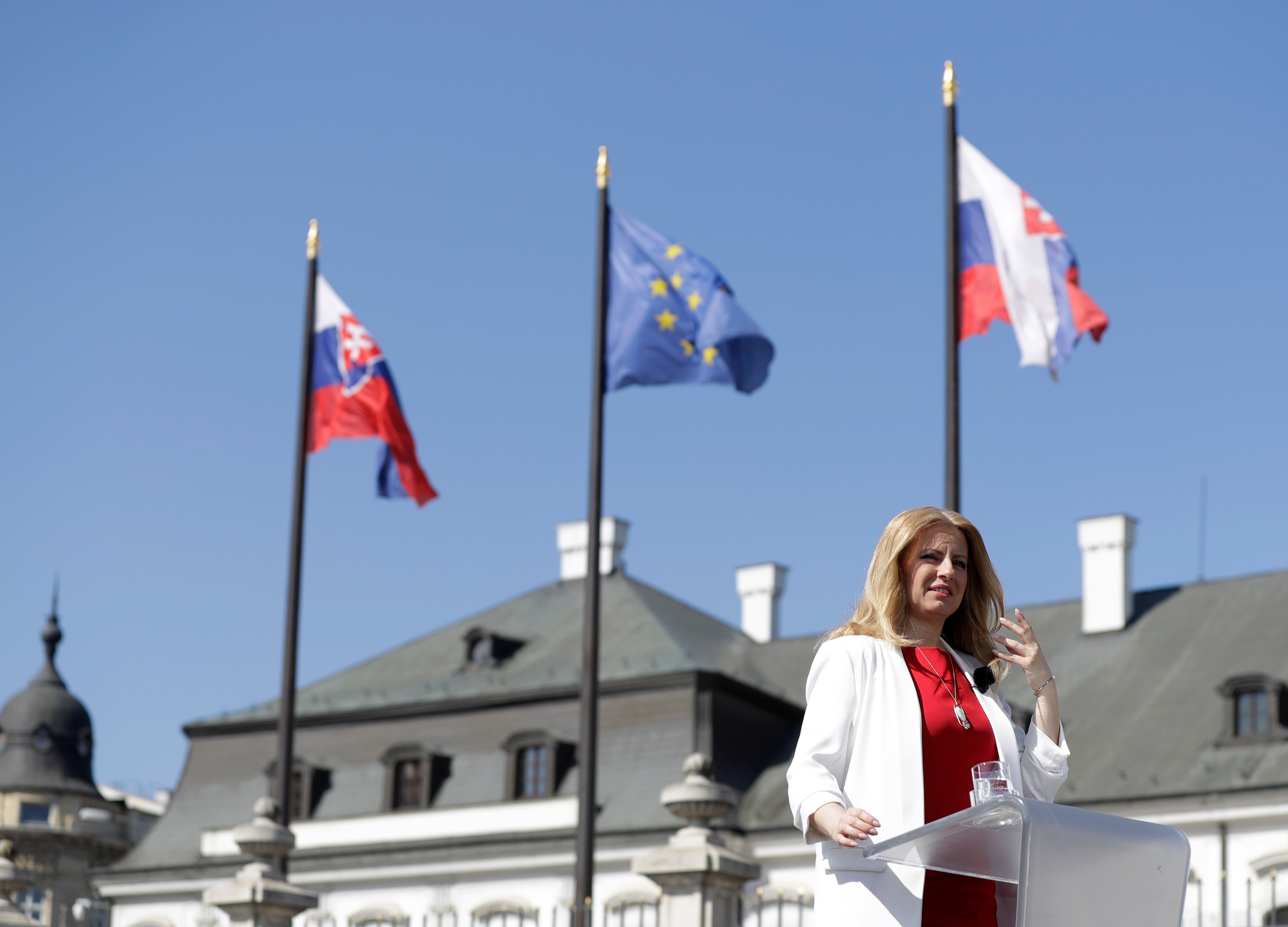 Slovak president unnerves western allies by deciding against re-election bid