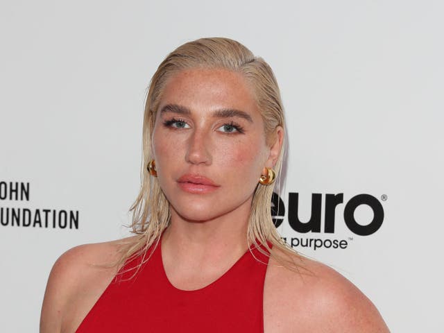 <p>Kesha pictured on 12 March 2023</p>