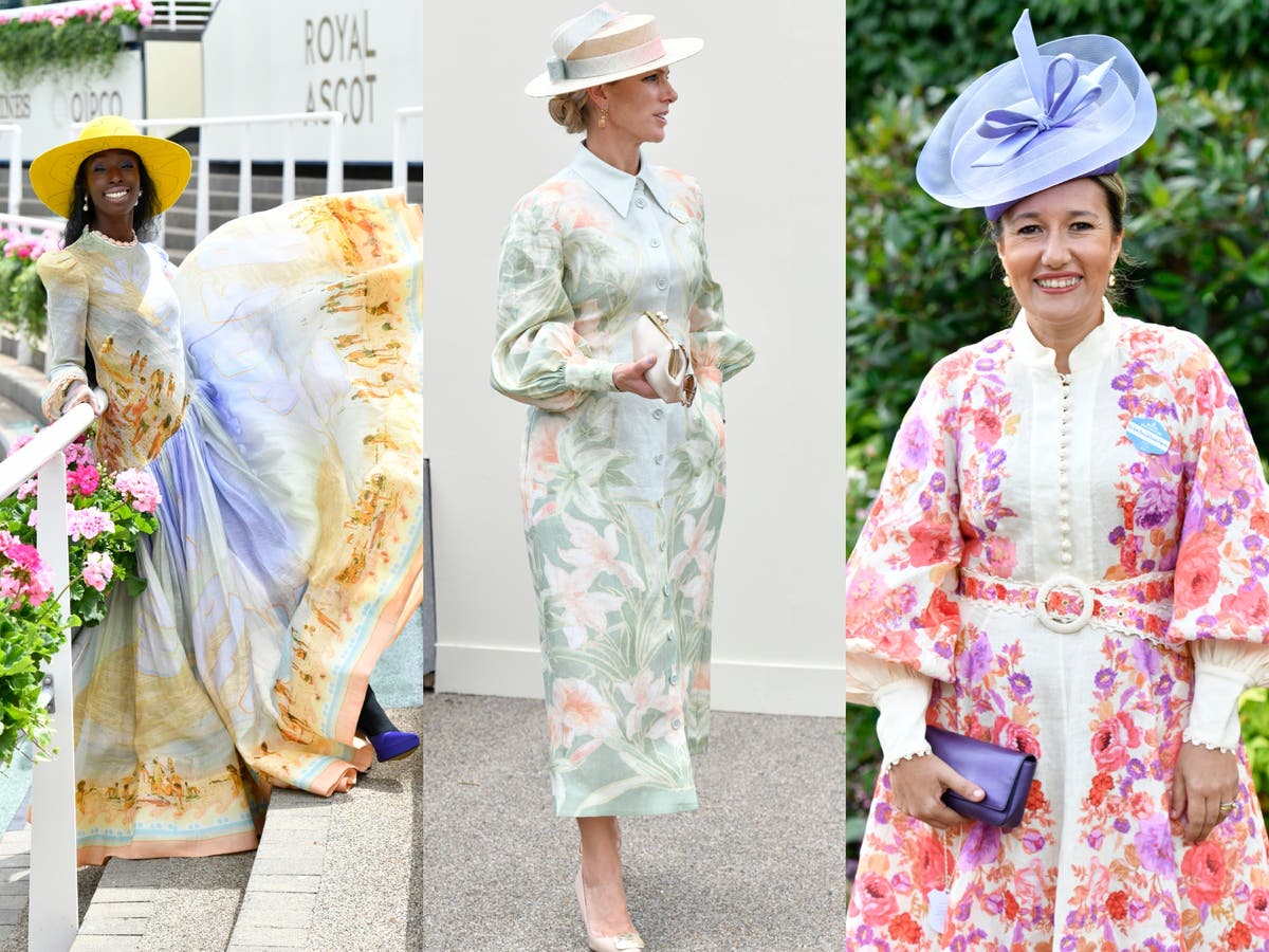 Bigger, bolder, brighter: Royal Ascot attendees bring colour and ...