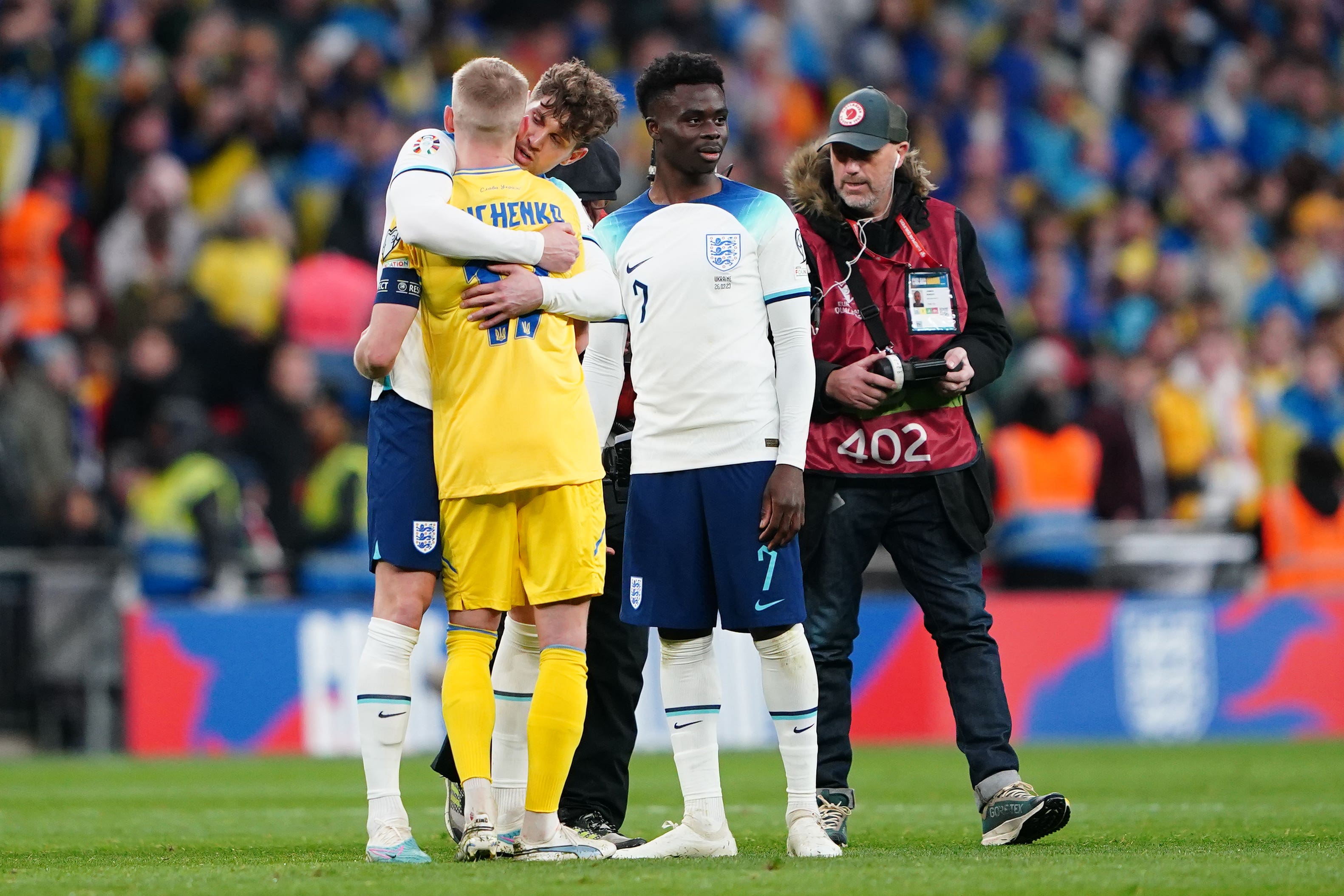 England and Ukraine meet again in September (Zac Goodwin/PA)