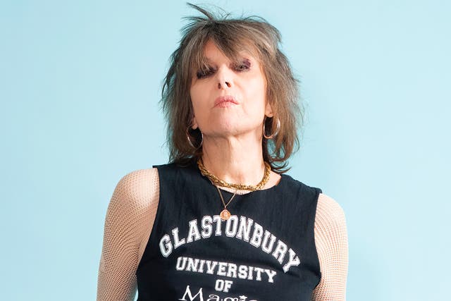 <p>Chrissie Hynde of The Pretenders</p>