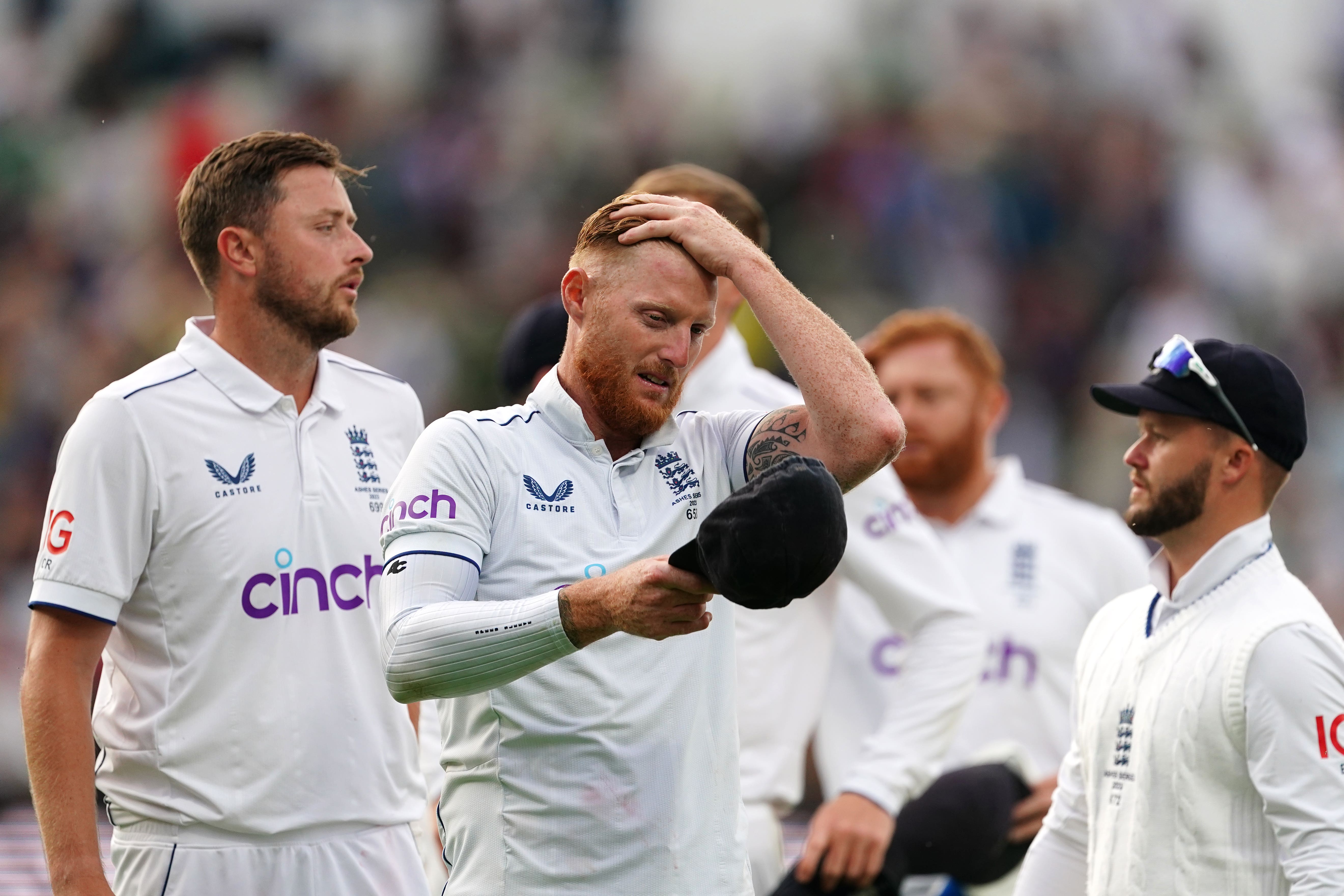 Ben Stokes’ England are 1-0 down in the Ashes (Mike Egerton/PA)