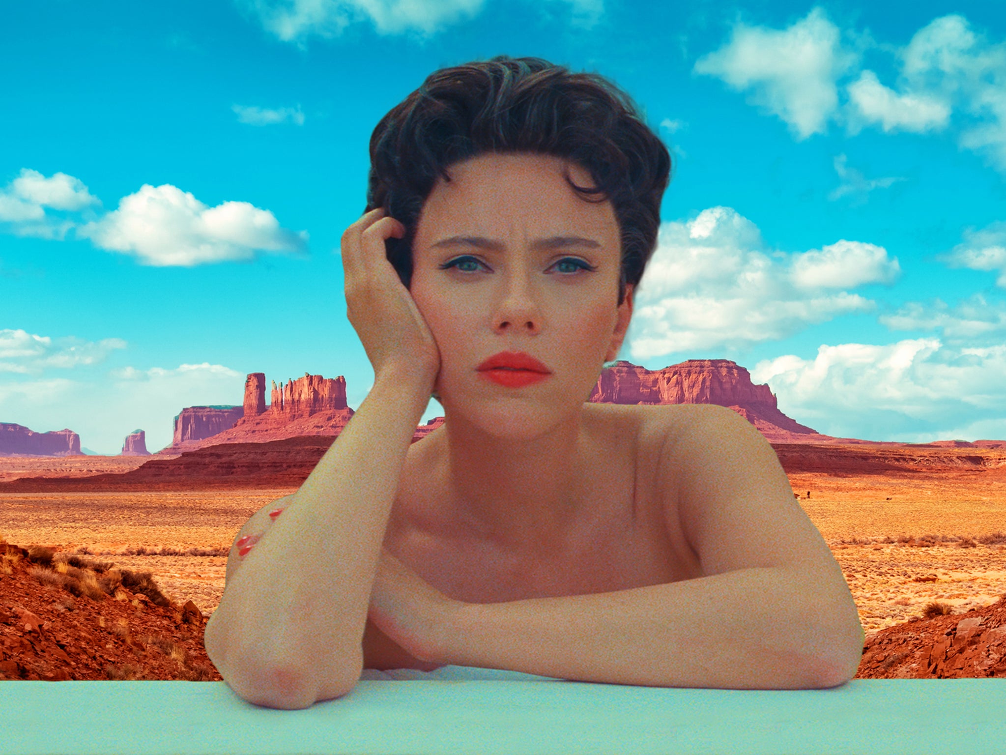 ‘It’s really about [an] existential angst’: Scarlett Johansson in Wes Anderson’s ‘Asteroid City’