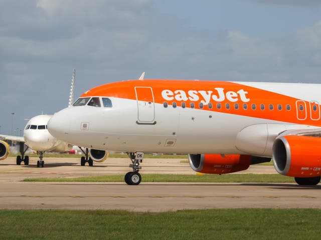 <p>Back to base: Technical issues meant the easyJet flight didn’t make it to Spain </p>