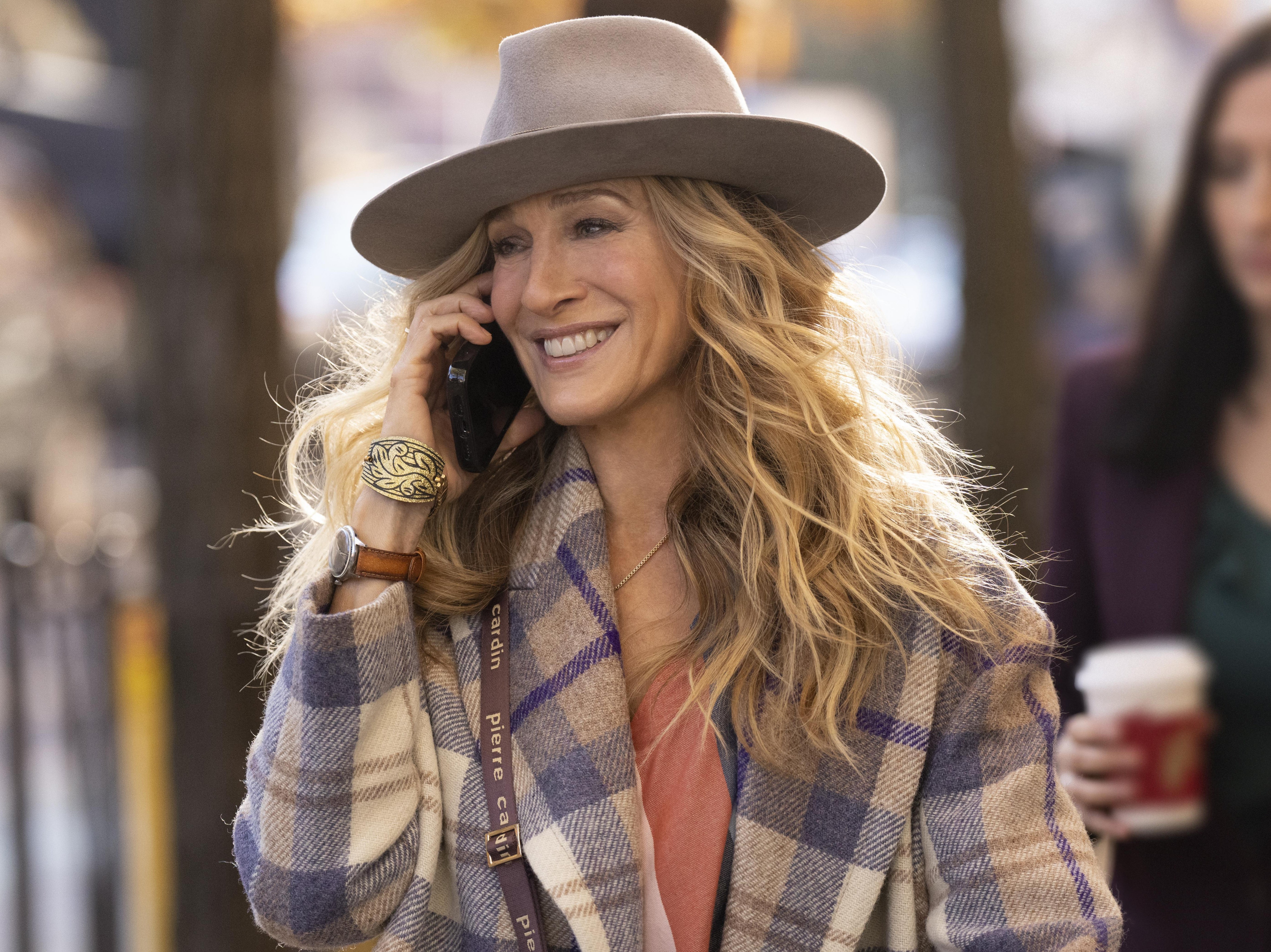 Sarah Jessica Parker’s Carrie, who has cooked salmon a few times, in ‘And Just Like That’