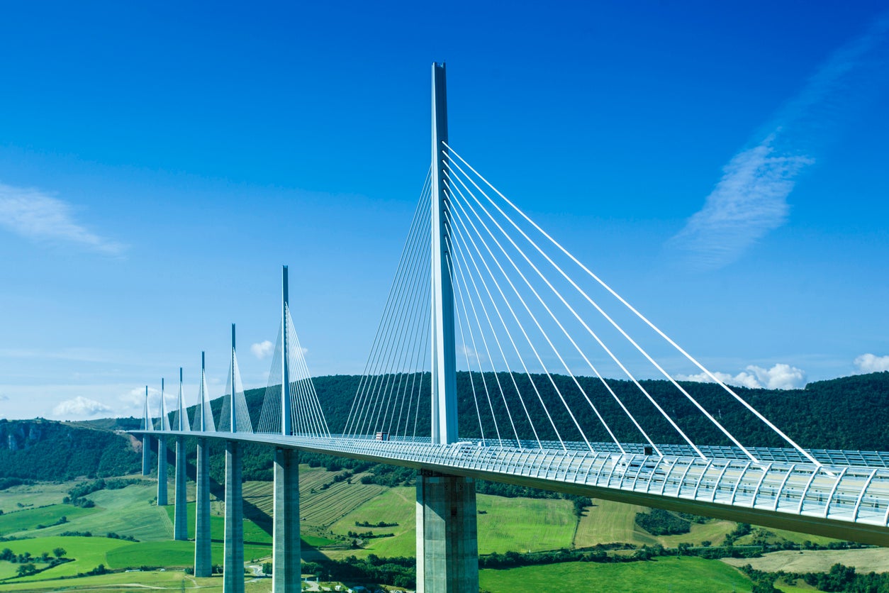 Millau Viaduct is the tallest bridge in the world