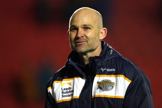 Rohan Smith insists he does not fear for his Leeds Rhinos future (Martin Rickett/PA)