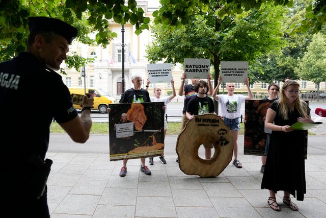 Poland Greenpeace Carpathians