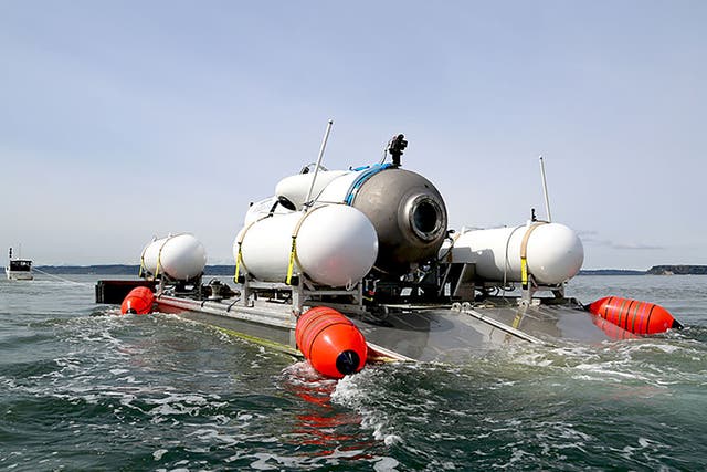 Submersible Titan is still missing and experts fear oxygen will run out on Thursday morning (OceanGate Expeditions/PA).