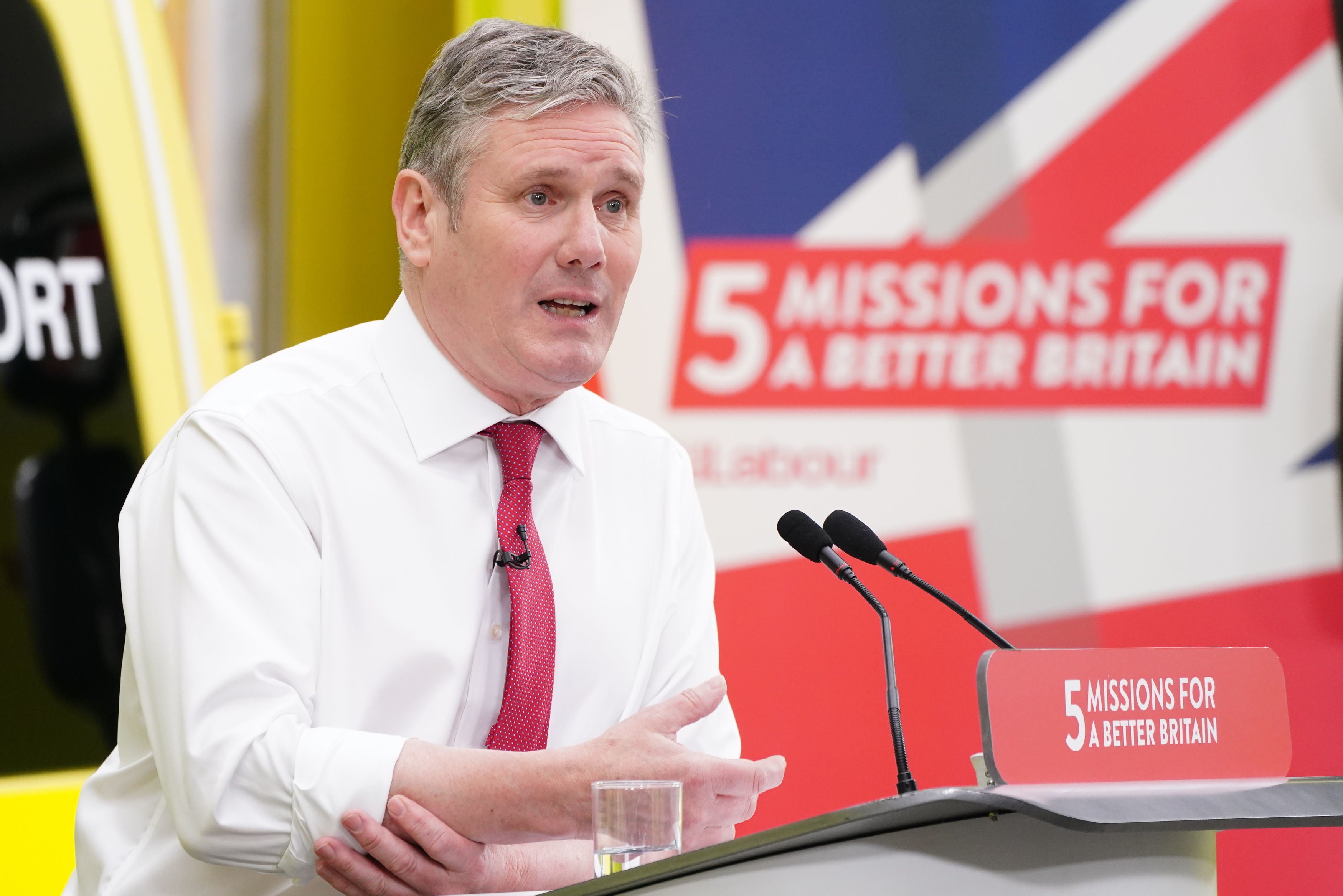 Lords reform is not one of Labour’s ‘five missions’ but will be in its manifesto, says Keir Starmer