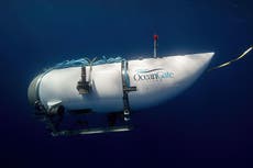 Titanic sub latest updates - oxygen ‘runs out’ as search reaches coastguard deadline