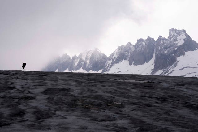APTOPIX Switzerland Glaciers Photo Gallery