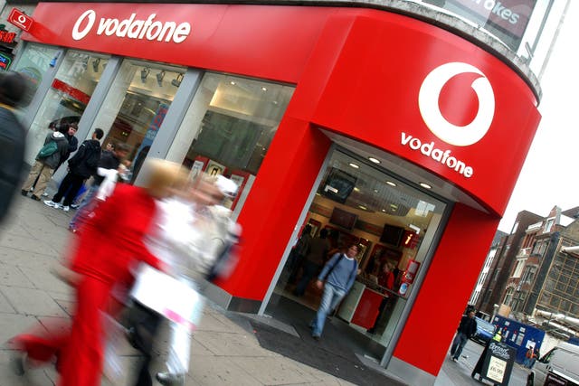Nick Read left Vodafone on December 31 after four years as group chief executive (Alamy/PA)