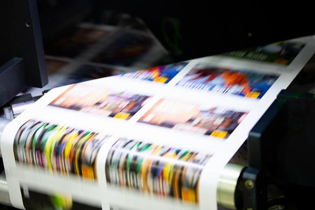 <p>On-trend: Inkjet printing is perfect for meeting contemporary needs of shorter print runs</p>