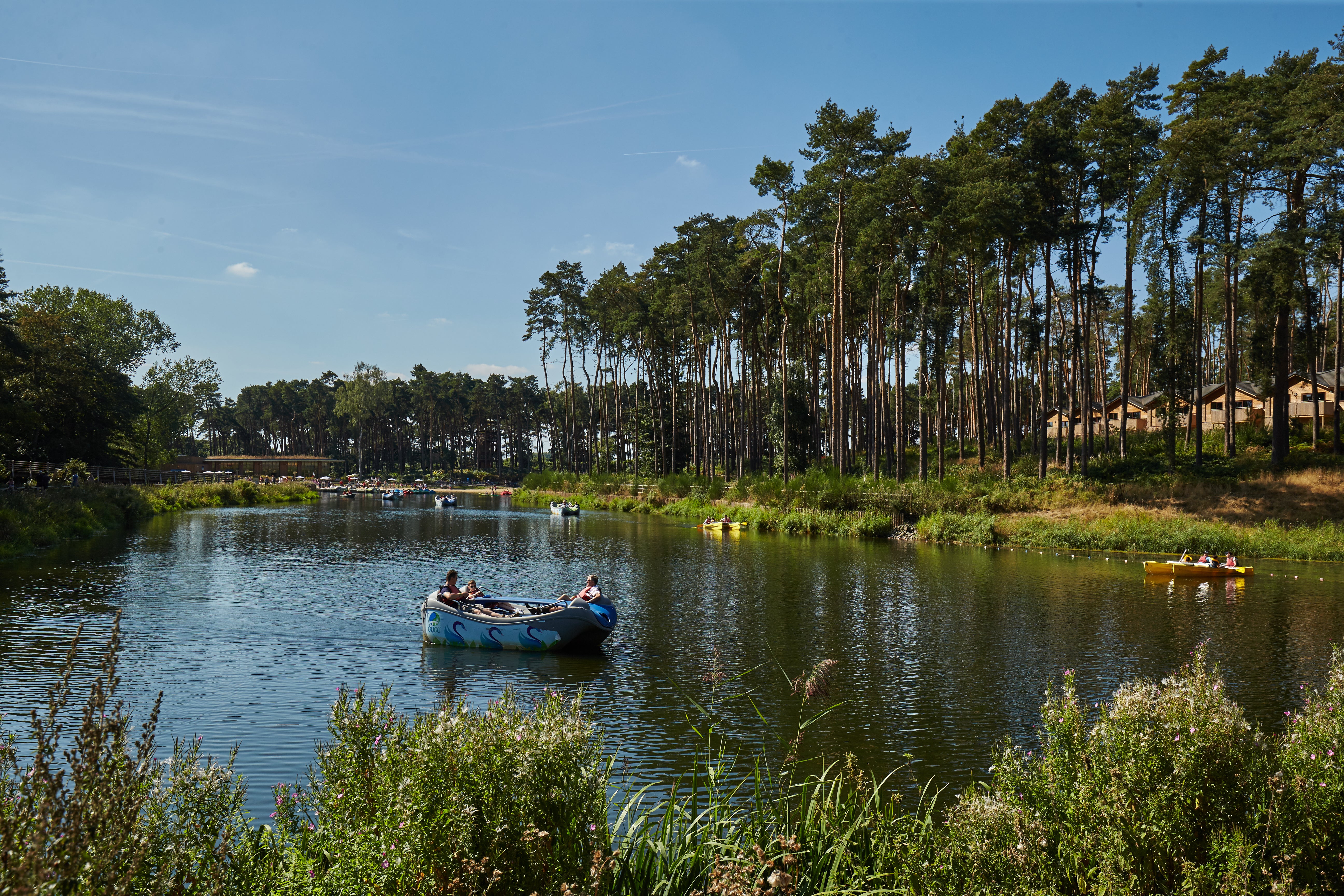Center Parcs in Woburn Forest is one hour from London