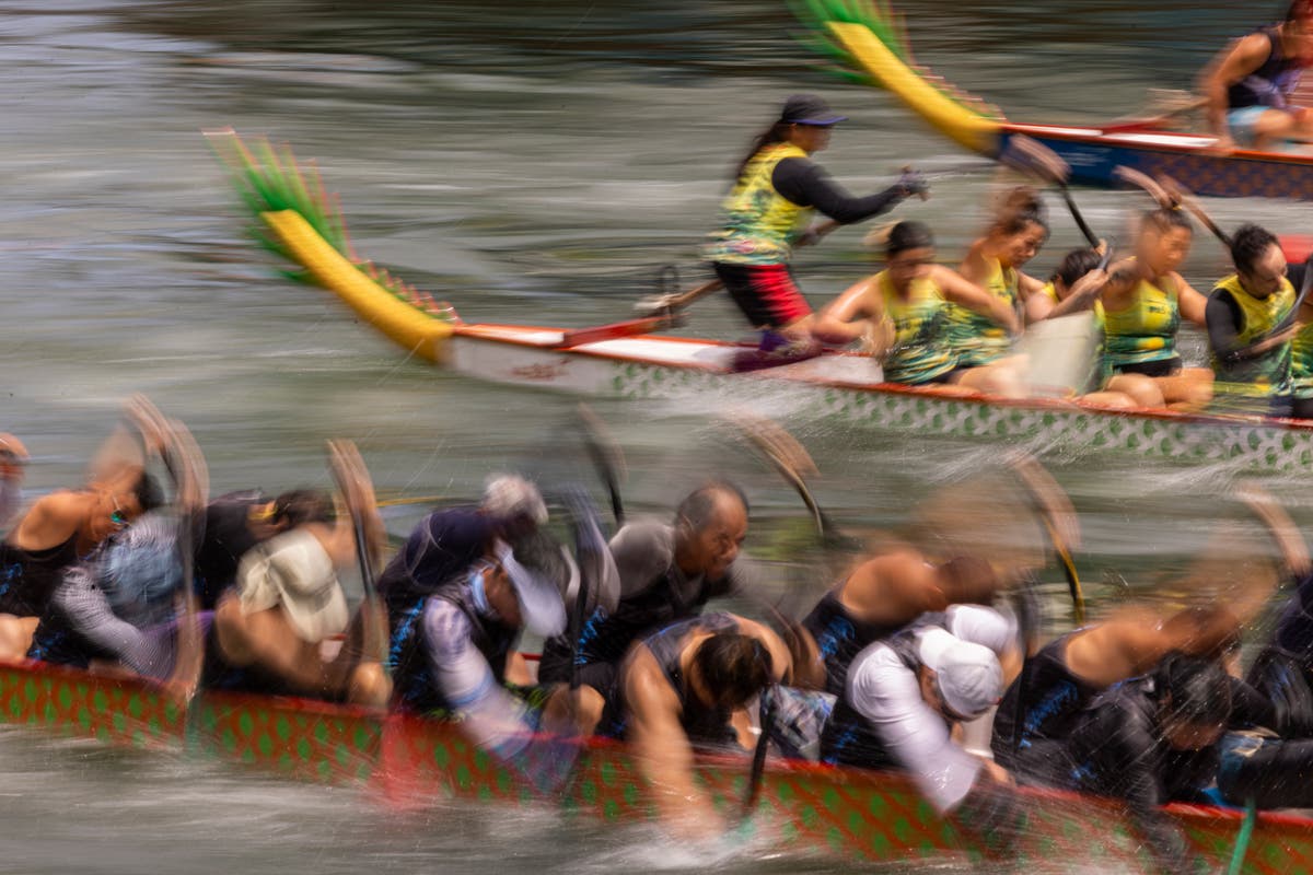 Iconic Hong Kong dragon boat races are back in full force as thousands