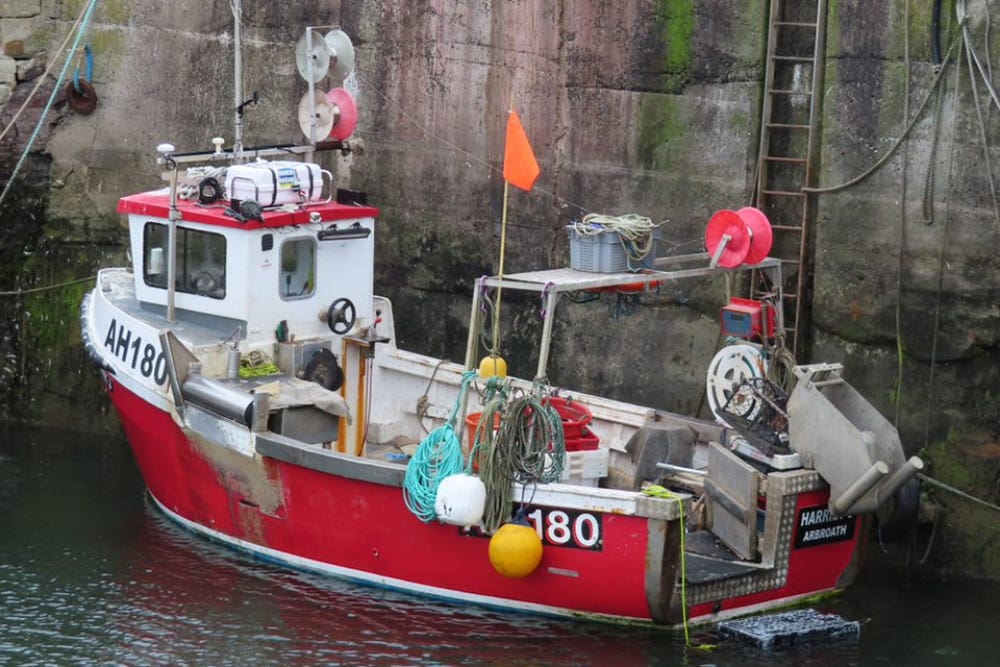 Lone fisherman who fell overboard and drowned was not wearing life