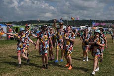 Glastonbury 2023 – live: Festival-goers enjoy sunny skies after early downpour
