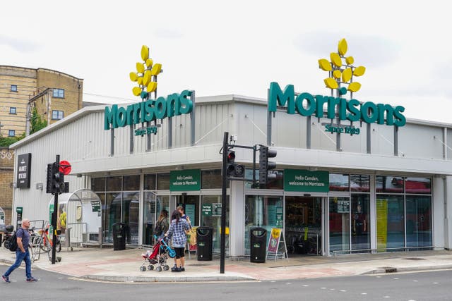Morrisons cautioned that shoppers are still facing ‘disappointingly and stubbornly high’ inflation (Ian West/PA)