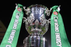 When is the Carabao Cup semi-final draw? Date, start time and TV channel