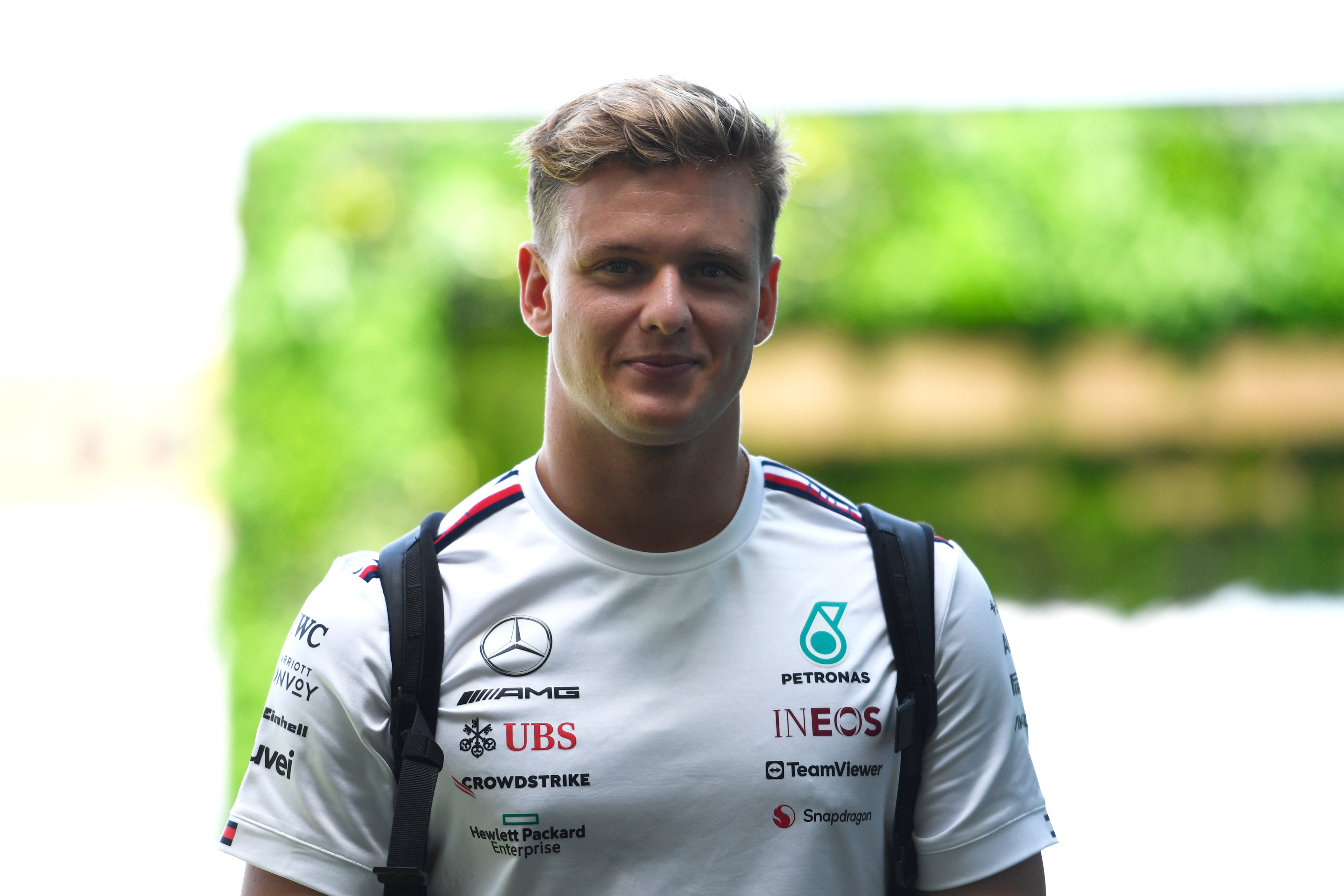 Michael’s son Mick is now a reserve driver at Mercedes