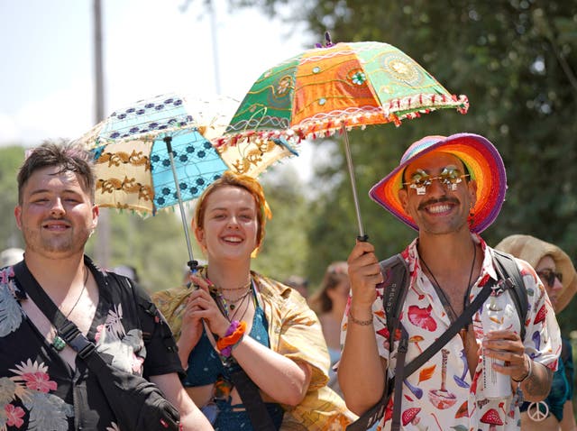 <p>Glastonbury is a good place that brings out the best in people</p>