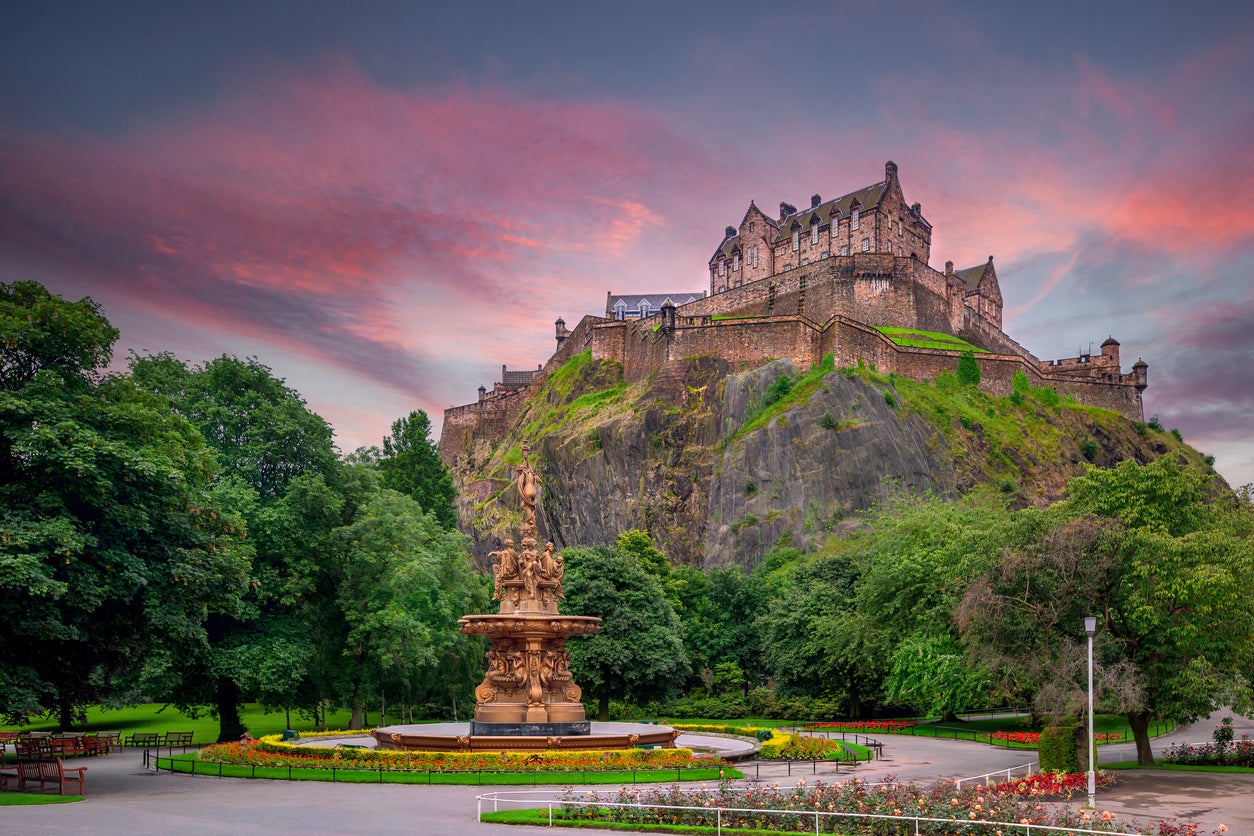 The Borders Historic Route officially ends at Edinburgh Castle
