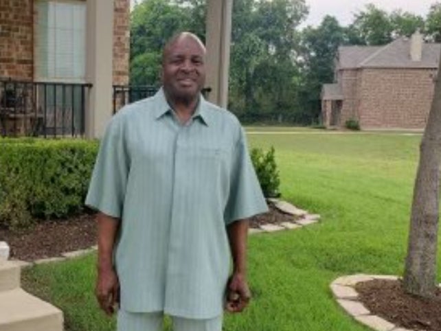 <p>Pictured: Eugene Gates Jr, the US postal worker who collapsed and died while delivering mail in Dallas, Texas amid extreme heat </p>