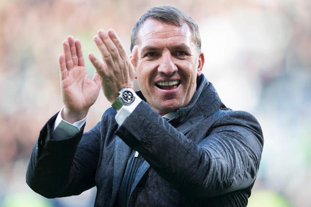 Brendan Rodgers is determined to make his second spell at Celtic a success (Jeff Holmes/PA)