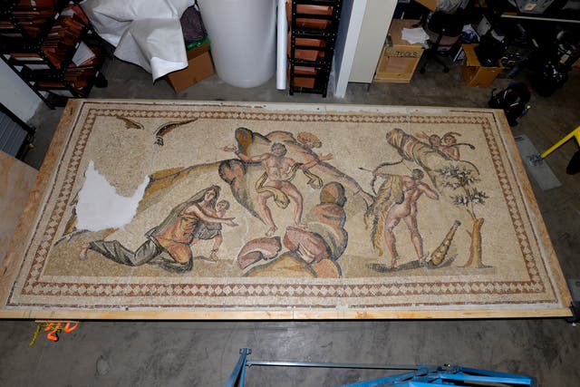 Ancient Mosaic Illegal Import