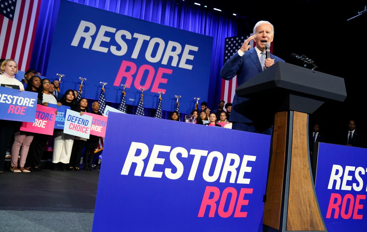 Biden is getting endorsements from 3 abortion rights groups as