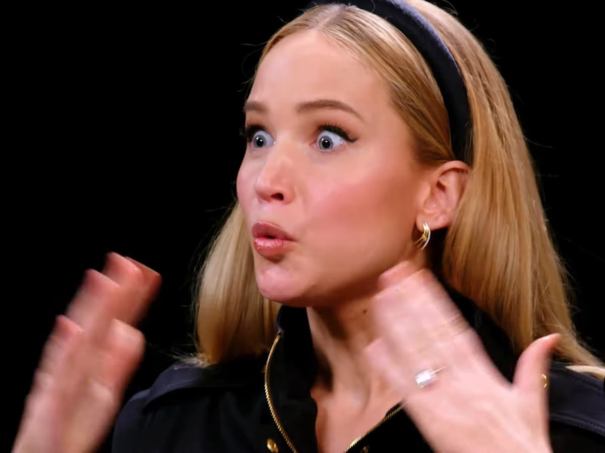 Jennifer Lawrence reveals ‘violent’ physical reaction after viral Hot Ones interview