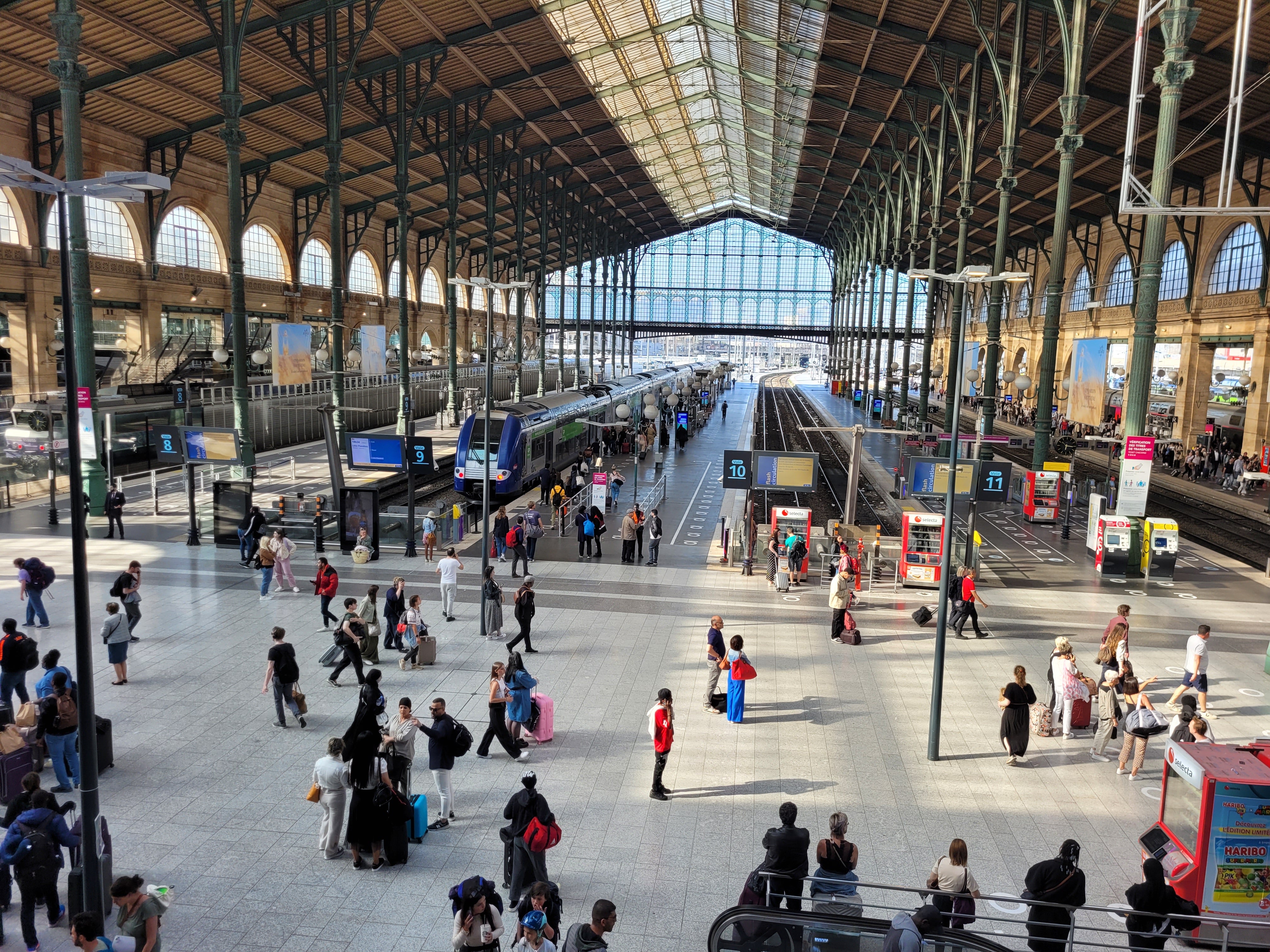 Gare du Nord in Paris