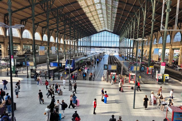 <p>Time sensitive: Gare du Nord in Paris, where so many adventures begin </p>