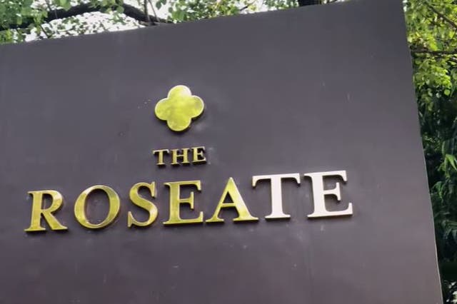 <p>The Roseate House hotel in Delhi, India</p>