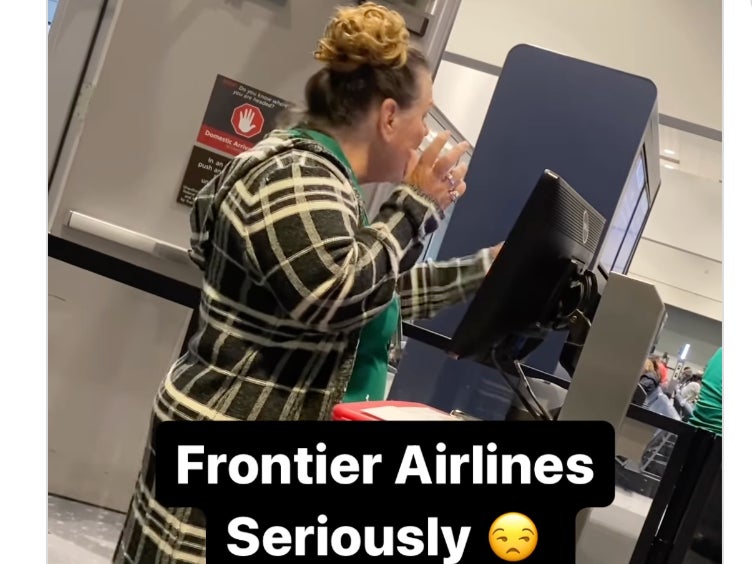 It’s not the first time budget Frontier Airlines has faced customer service complaints