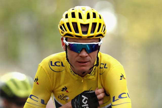 <p>Chris Froome won his last Tour de France in 2017 </p>