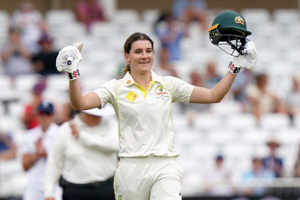 Annabel Sutherland century puts Australia in control of Women&rsquo;s Ashes Test