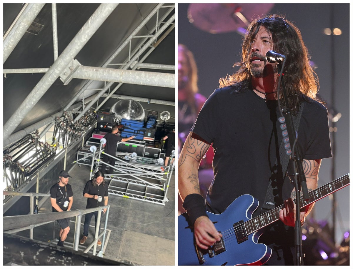 Glastonbury 2023 – live: Dave Grohl spotted backstage at festival as Churnups rumours intensify